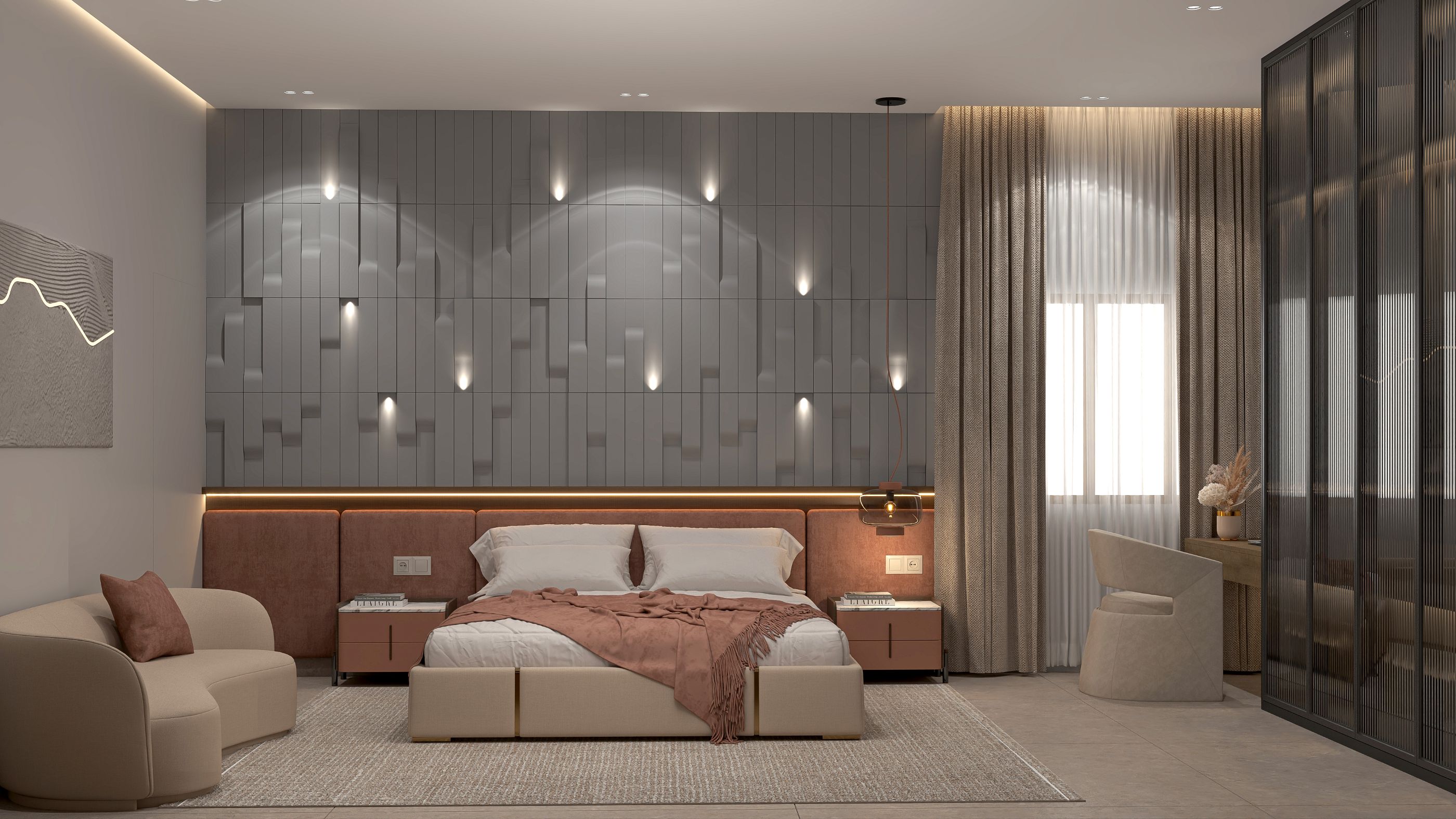 Modern Residence Living Space